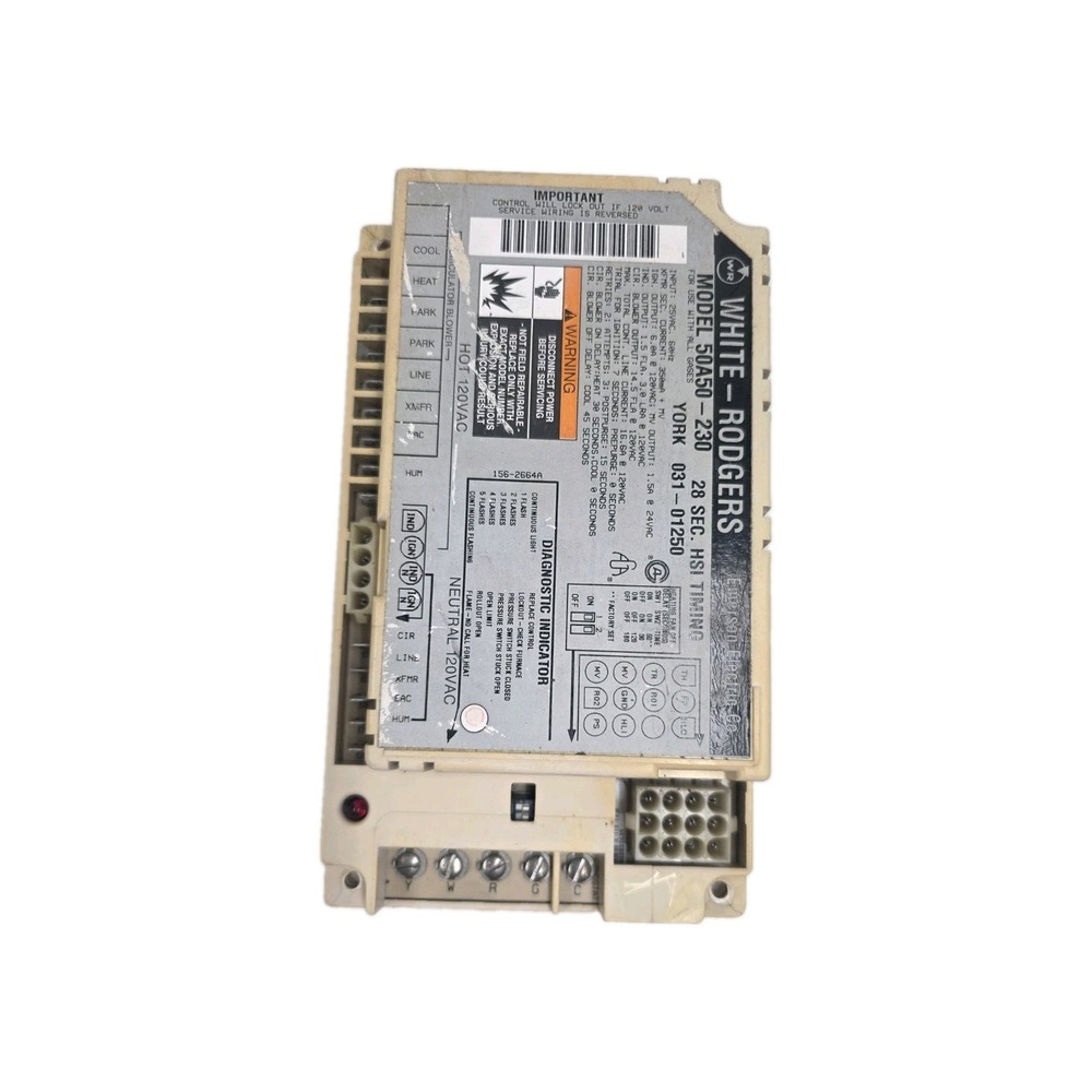 50A50-230 031-01250 156-2664A OEM control board York Furnace
